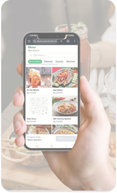 Web order